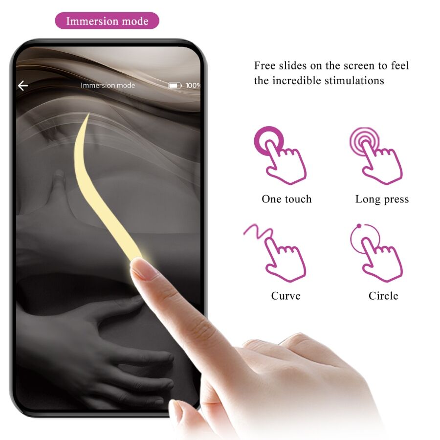 PRETTY LOVE - VIBRADOR LEVIATHAN PÚRPURA CONTROLADO POR APP