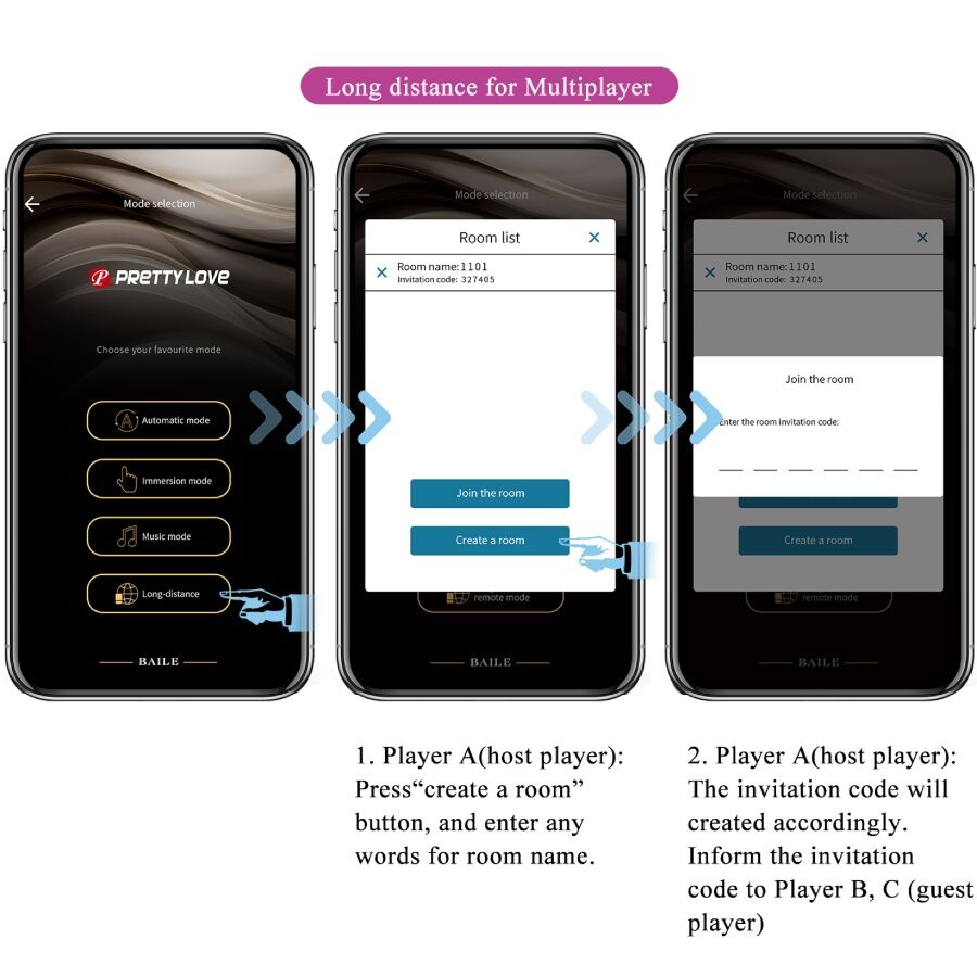 PRETTY LOVE - VIBRADOR LEVIATHAN PÚRPURA CONTROLADO POR APP