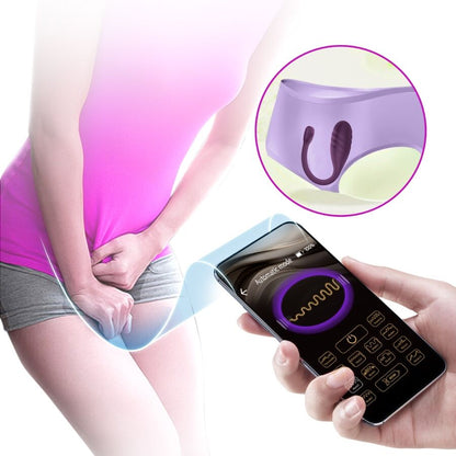 PRETTY LOVE - VIBRADOR LEVIATHAN PÚRPURA CONTROLADO POR APP