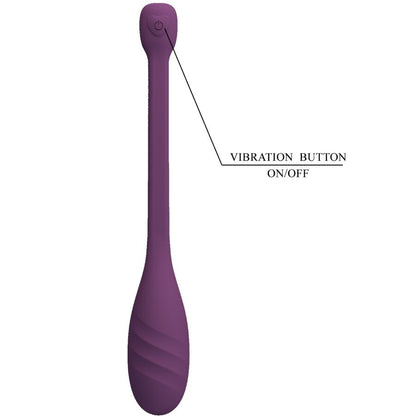 PRETTY LOVE - VIBRADOR LEVIATHAN PÚRPURA CONTROLADO POR APP