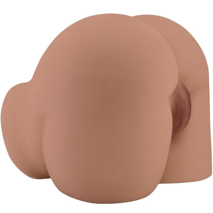 CRAZY BULL - VIBRADOR DE CULO BERNACE CON VAGINA Y ANO REALISTAS CONTROL REMOTO CARNE