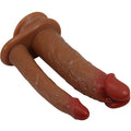 Pretty Love - Hulbert Duplo Realista Dildo Com Vibração Mulato