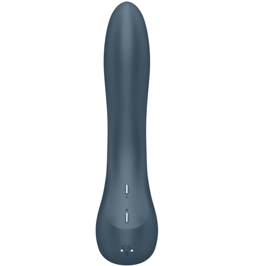 SATISFYER - G-SPOT WAVE 4 PROGRAMA 12 VIBRACIONES VIBRADOR GRIS OSCURO