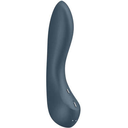 SATISFYER - G-SPOT WAVE 4 PROGRAMA 12 VIBRACIONES VIBRADOR GRIS OSCURO