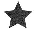 Bijoux - Indiscrets Black Star Flash Nipple Caps