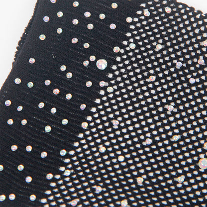 SUBBLIME - 957469 LUVAS SHINE TRANSPARENTES PRETAS S/M