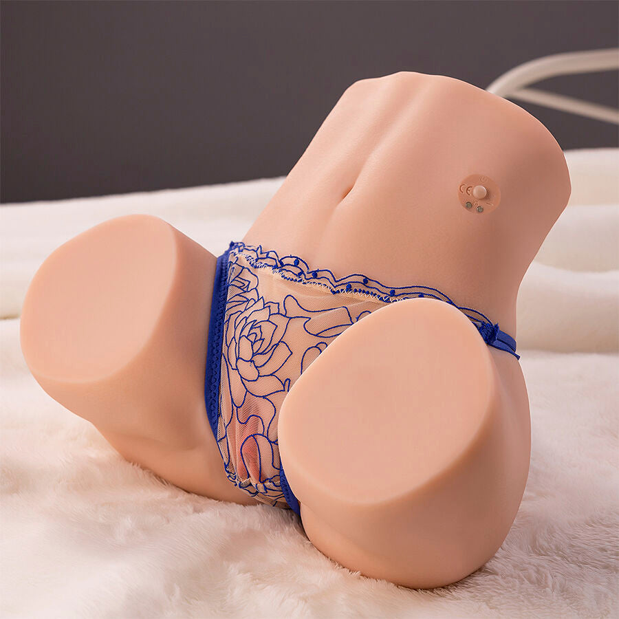 XISE - MAYA MASTURBADOR REALISTA COM VAGINA E ÂNUS DE SUÇÃO, VIBRAÇÃO E SUCÇÃO, 4,5 KG