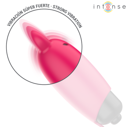 INTENSE - BALA VIBRATÓRIA ESCARLATE DEMÔNIO VERMELHO 9,3 X 2,4 CM