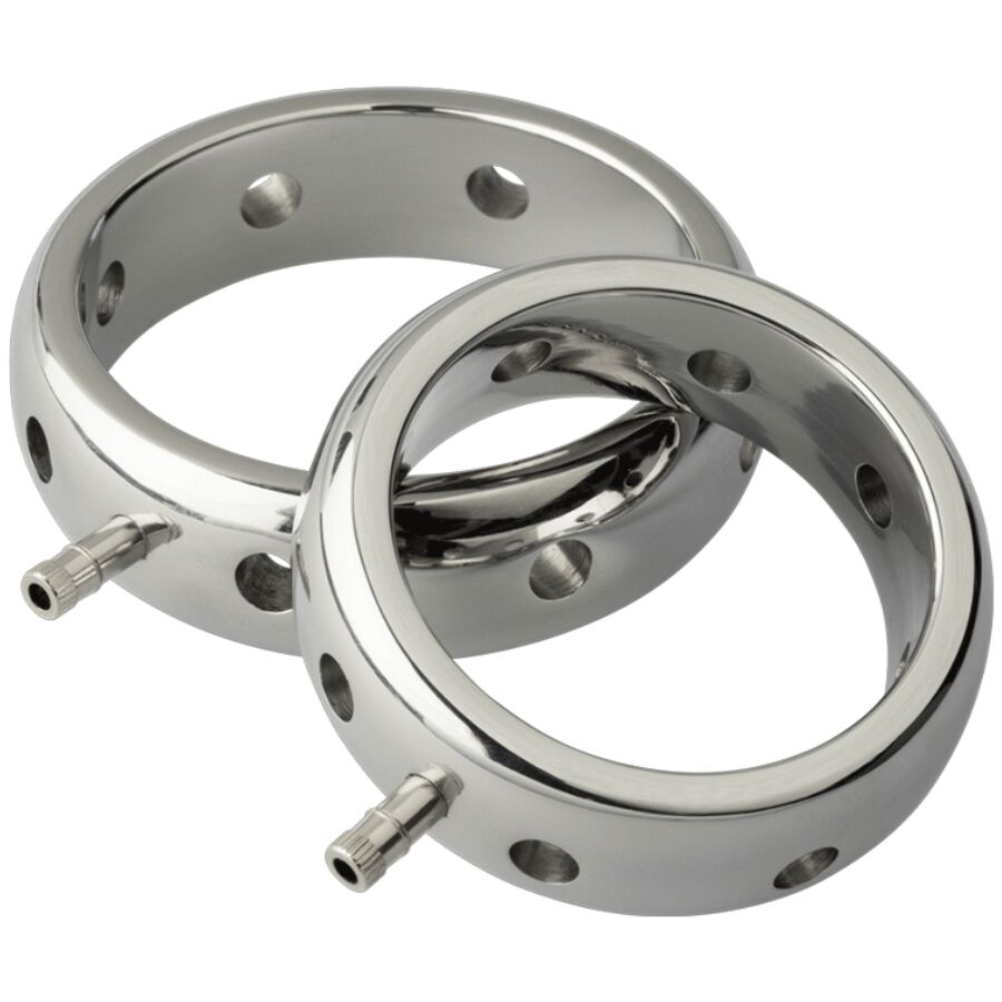 ELECTRASTIM - ANEL ELETROMAGNÉTICO DE METAL PRESTIGE PARA PÊNIS 46 MM