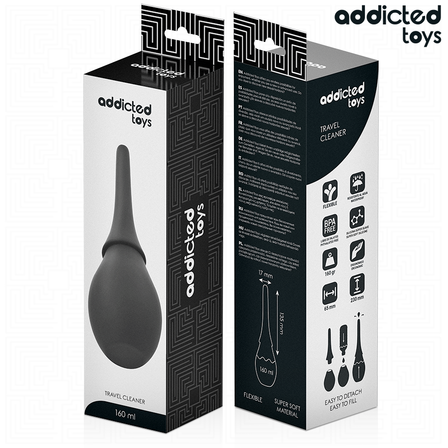 ADDICTED TOYS - LIMPADOR DE VIAGEM MODELO 3