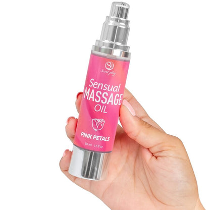 SECRETPLAY - ÓLEO DE MASSAGEM PINK PETALES
