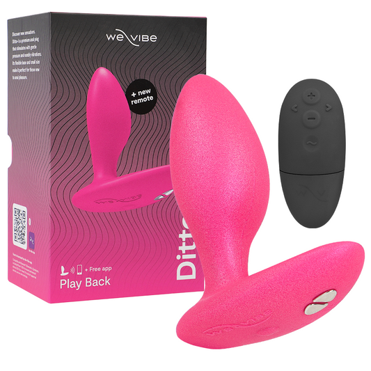 WE-VIBE - DITTO+ VIBRATOR ANAL PLUG PINK