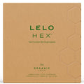 LELO - CAIXA DE PRESERVATIVOS ORGÂNICOS HEX 36 UNIDADES