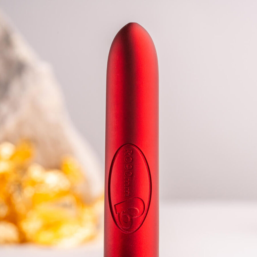 ROCKS-OFF - BALA VIBRANTE RO-90 SCARLET VELVET VERMELHA