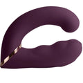 ROCKS-OFF - VIBRADOR DUPLO GEMINI ESTIMULADOR DE CLITÓRIS PONTO G ROXO
