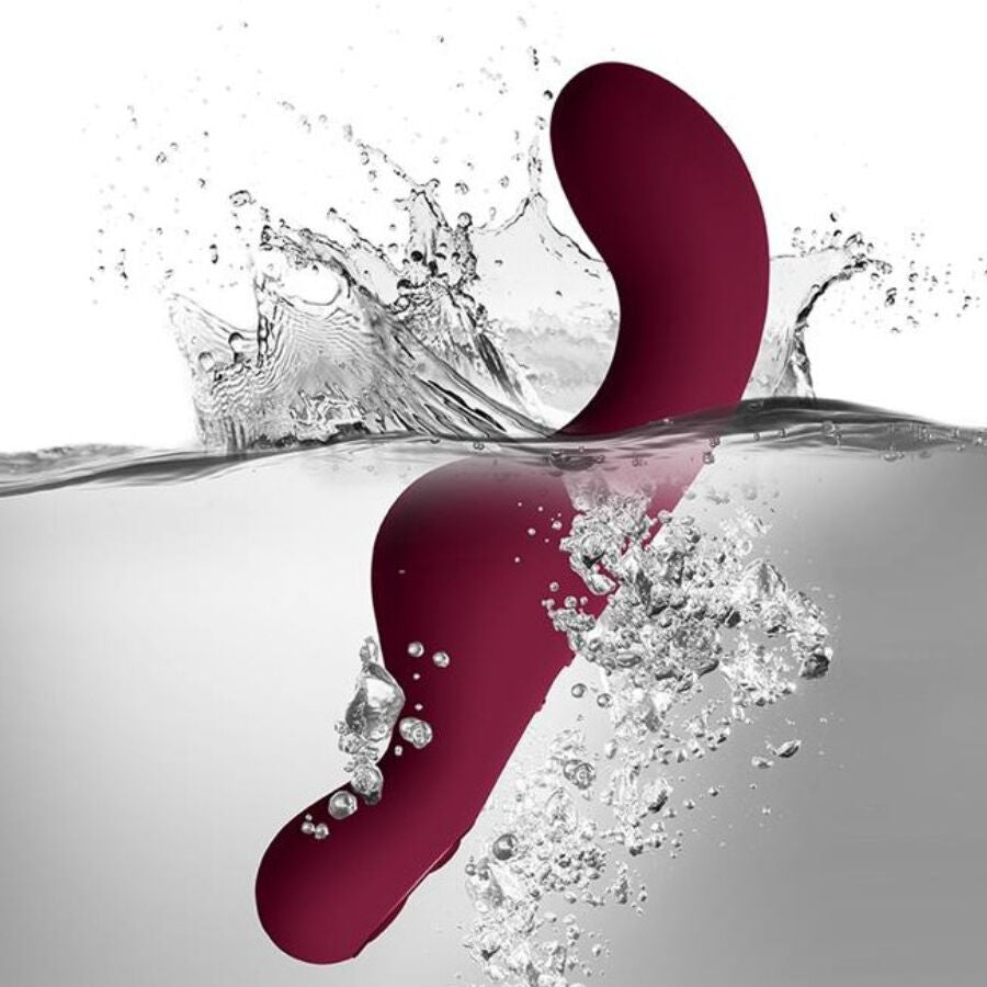 ROCKS-OFF - VIBRADOR PONTO G RUBY GLOW BLUSH VERMELHO