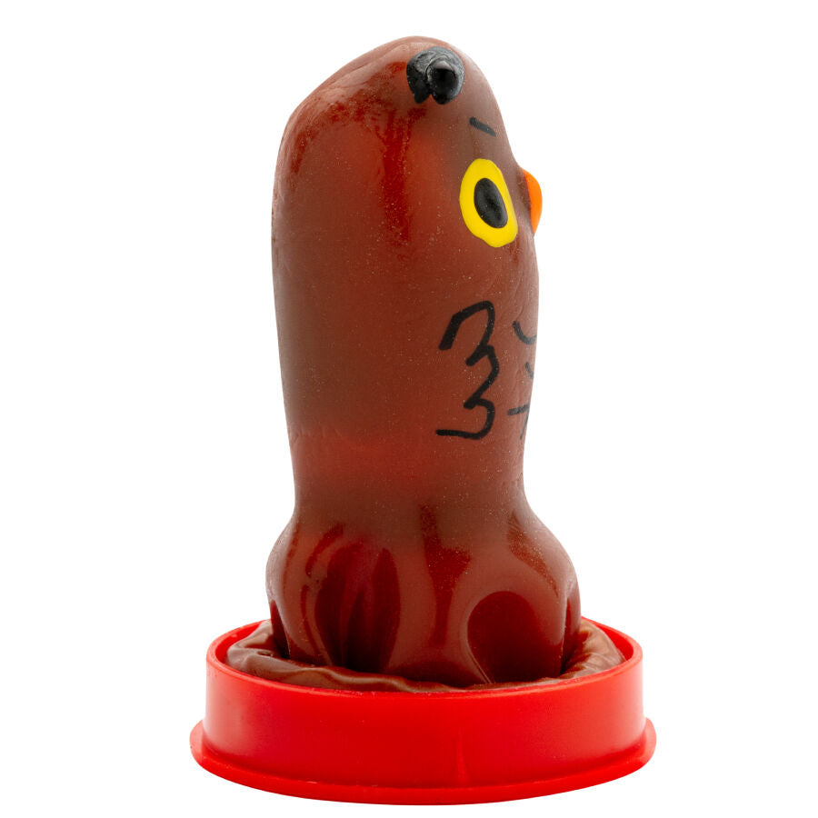 CONDOMERIE - PRESERVATIVOS NOVIDADES PINTADOS À MÃO CORUJA