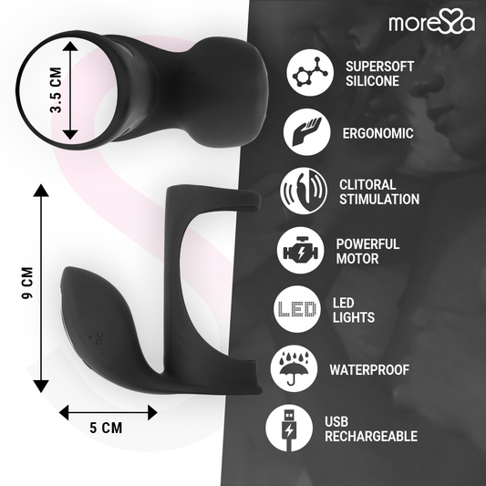MORESSA - BRANDON VIBRATING RING WITH COVER
