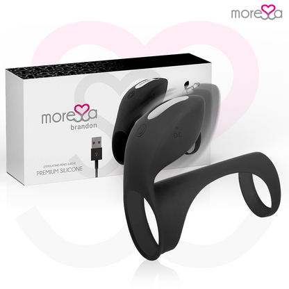 MORESSA - BRANDON VIBRATING RING WITH COVER