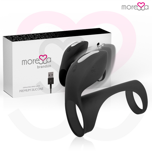 MORESSA - BRANDON VIBRATING RING WITH COVER