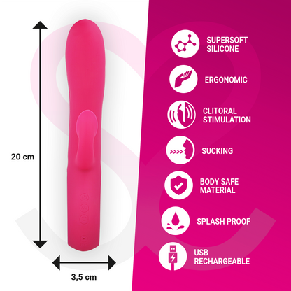 MORESSA - DUSTIN ONDAS ESTIMULANTES DO CLITÓRIS E VIBRAÇÃO PODEROSA SILICONE PREMIUM RECARREGÁVEL