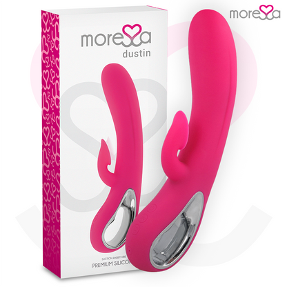 MORESSA - DUSTIN ONDAS ESTIMULANTES DO CLITÓRIS E VIBRAÇÃO PODEROSA SILICONE PREMIUM RECARREGÁVEL