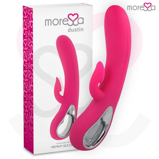 MORESSA - DUSTIN ONDAS ESTIMULANTES DO CLITÓRIS E VIBRAÇÃO PODEROSA SILICONE PREMIUM RECARREGÁVEL
