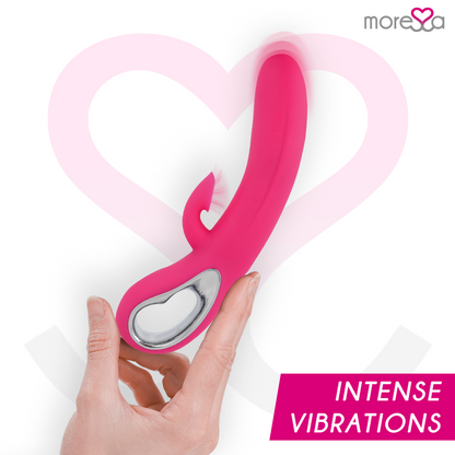 MORESSA - DUSTIN ONDAS ESTIMULANTES DO CLITÓRIS E VIBRAÇÃO PODEROSA SILICONE PREMIUM RECARREGÁVEL