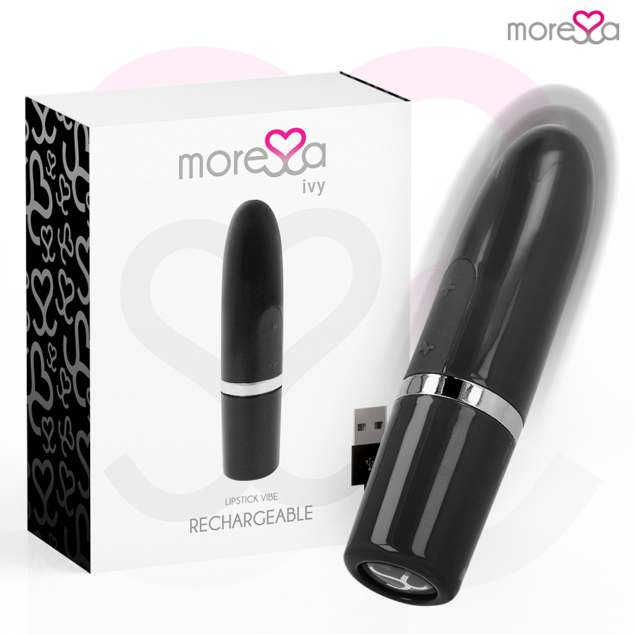MORESSA - IVY TRAVEL STIMULATOR VIBRATOR BLACK
