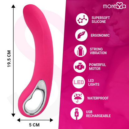MORESSA - NELSON PREMIUM RECHARGEABLE SILICONE