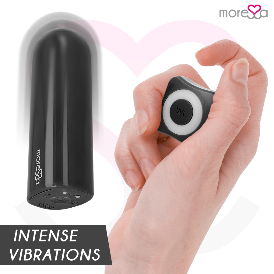 MORESSA - NIX BLACK REMOTE CONTROL VIBRATOR