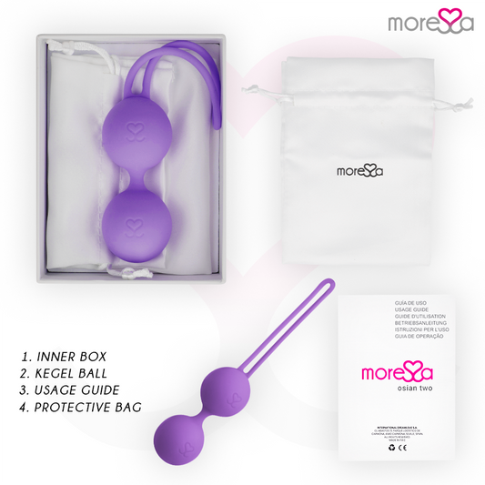 MORESSA - OSIAN DOIS PREMIUM LILAC SILICONE