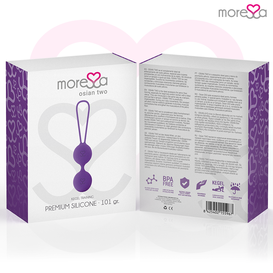 MORESSA - OSIAN DOIS PREMIUM LILAC SILICONE