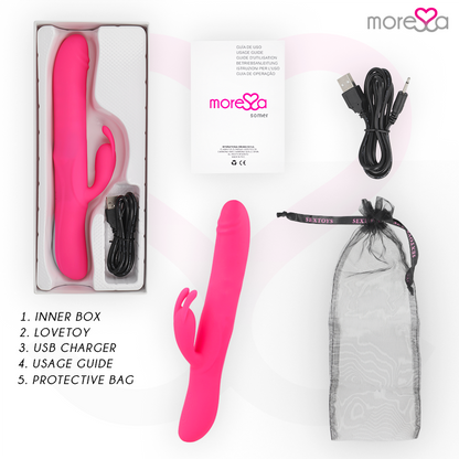 MORESSA - PREMIUM SOMER VIBRATOR WITH MULTIPLE ROTATION