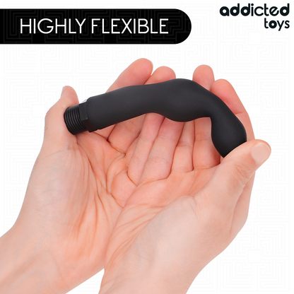 ADDICTED TOYS - LIMPADOR ANAL COM ADAPTADOR UNIVERSAL MODELO 3