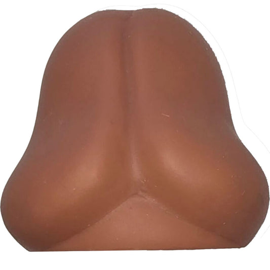 DIABLO PICANTE - PÊNIS ANTI-STRESS COR MARROM