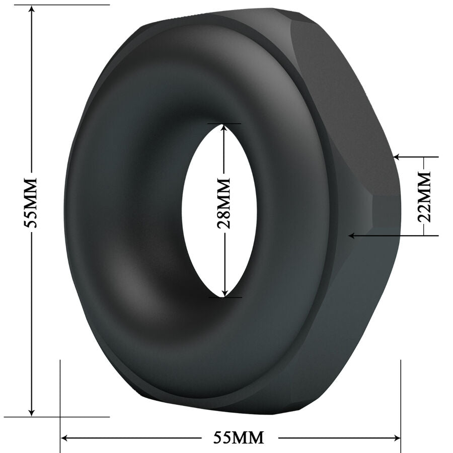 CRAZY BULL - ANEL DE SILICONE JARVIUS MODELO 14
