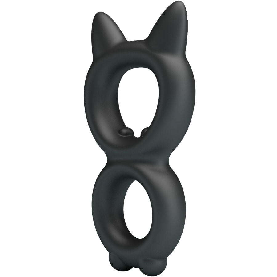 CRAZY BULL - ANEL DUPLO DE SILICONE TORAN MODELO 20