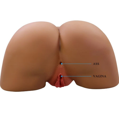 CRAZY BULL - GERIANN VIBRADOR DE BULL FEMININO REALISTA E SUCÇÃO COM SOM 5,5 KG