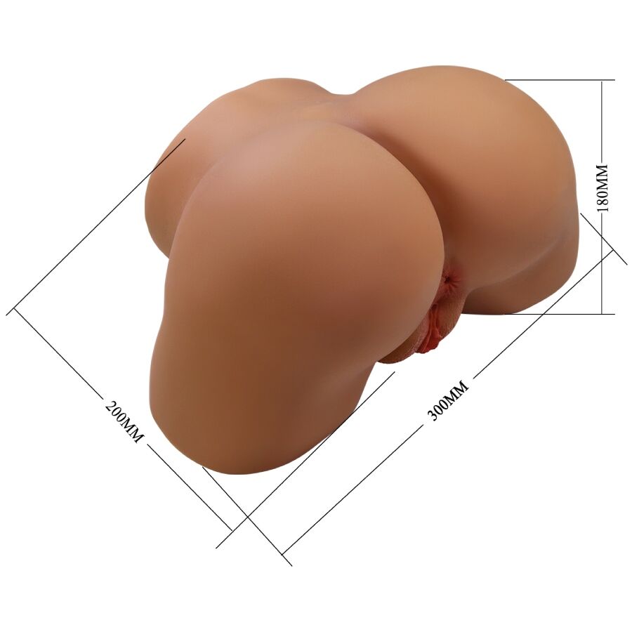 CRAZY BULL - GERIANN VIBRADOR DE BULL FEMININO REALISTA E SUCÇÃO COM SOM 5,5 KG