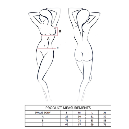 PASSION - EVALIE BODY BRANCO L/XL