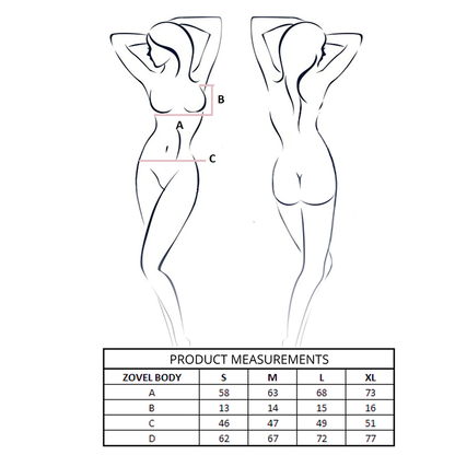 PASSION - ZOVEL BODY ROSA CLARO L/XL