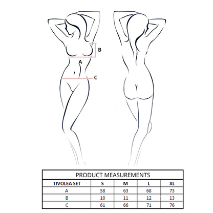 PASSION - CONJUNTO DE SUTIÃ + TANGA TIVOLEA VIOLETA P/M