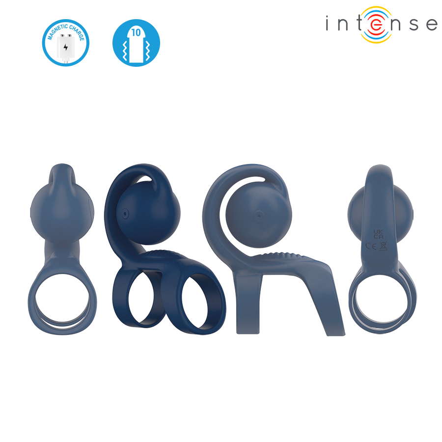INTENSE  - ANEL PENIANO TYSON COM BOLA VIBRATÓRIA Ø 3,2 CM