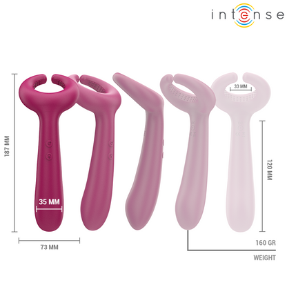 INTENSE - VIBRADOR DE CASAL INCLUSIVO ROWAN