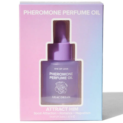 EYE OF LOVE - ÓLEO DE PERFUME COM FEROMÔNIO BLOOM LILAC DREAM 20 ML