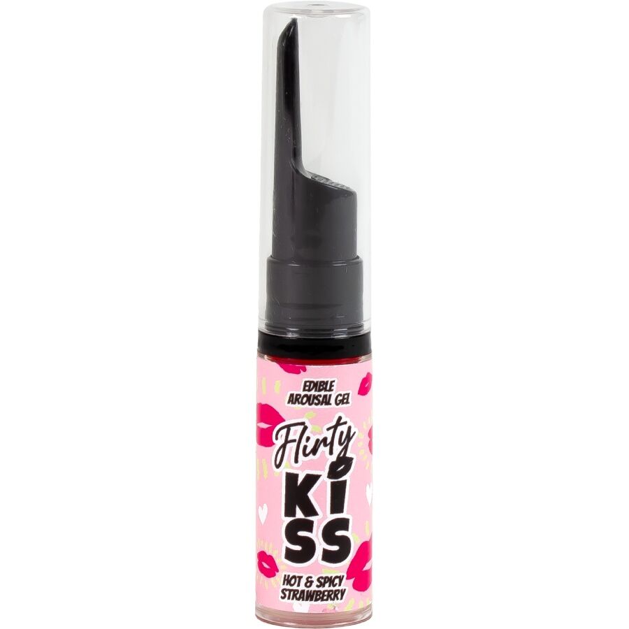 SECRETPLAY - GÉIS PARA BEIJOS FLERTANTES COM EFEITOS DE SEXO ORAL MORANGO E HORTELÃ 2 x 8 GR