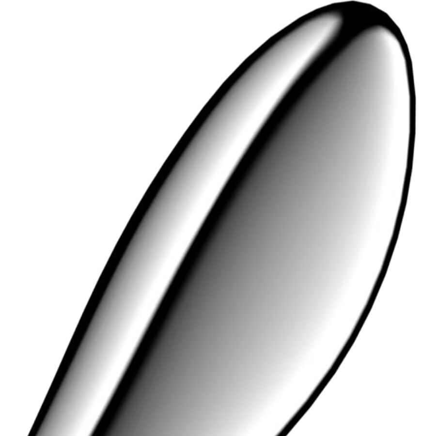 SATISFYER - STAR FORCE 3 DILDO DE AÇO INOXIDÁVEL COM DUAS EXTREMIDADES
