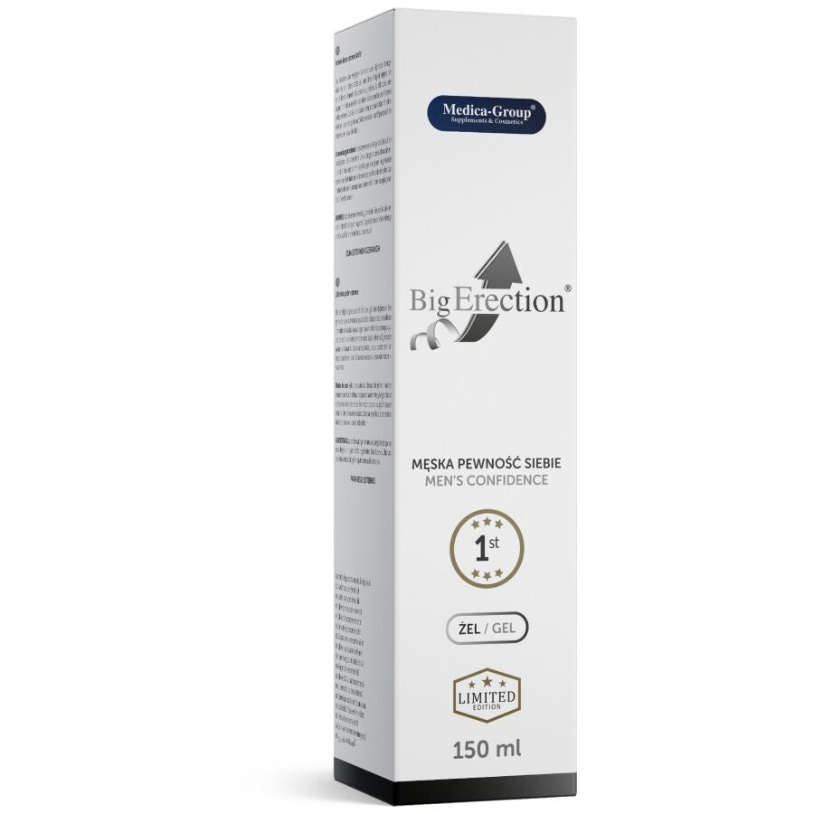 MEDICA GROUP - GEL ÍNTIMO PARA EREÇÃO MASCULINA BIG ERECTION 150 ML