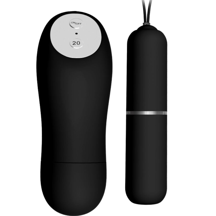 BAILE - CALCINHA FIO DENTAL COM VIBRADOR BALA E CONTROLE REMOTO PRETA